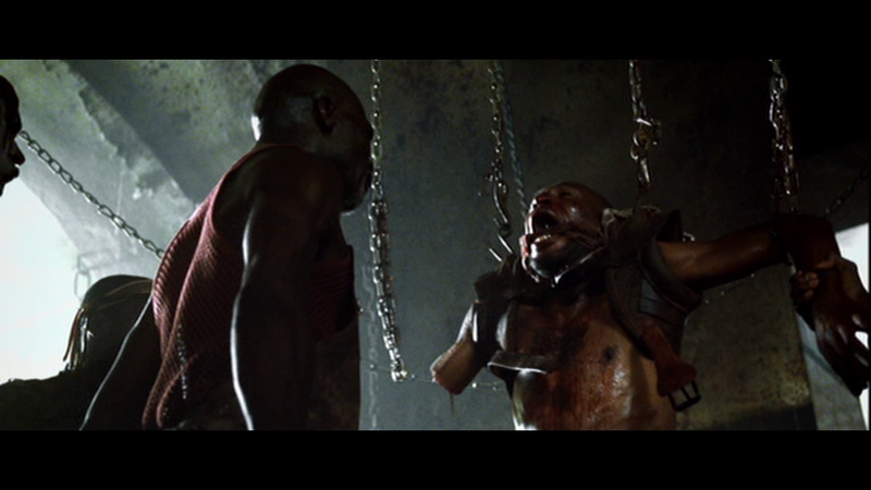 You know he’s a bad ass warlord if this is what he’ll do to his own brother, hacking his arm off with a machete.